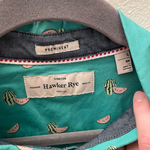 💕Hawker Rye Button Up - Picture 2 of 4